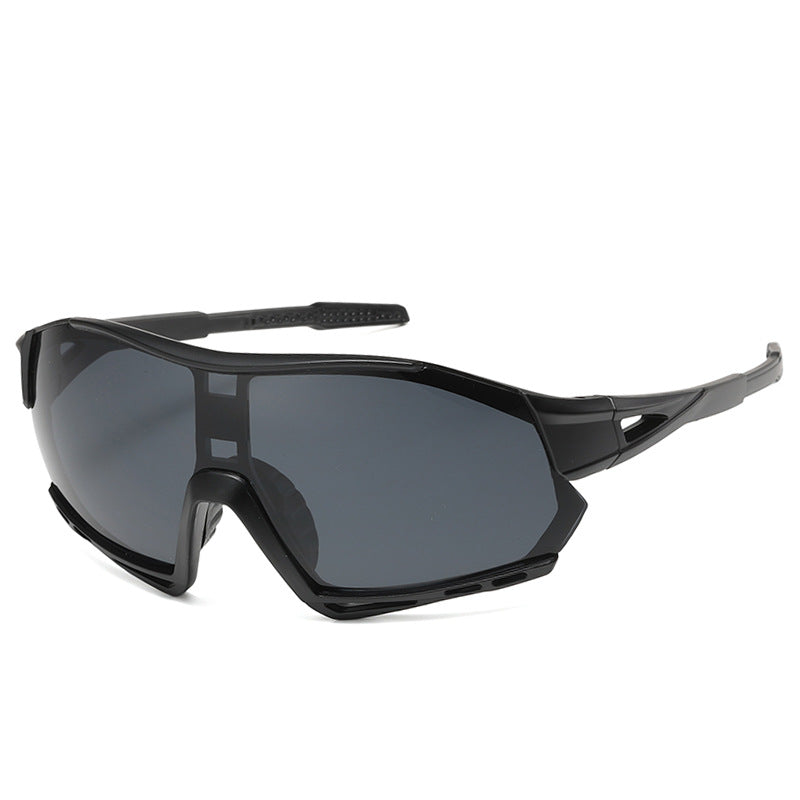 Wholesale PC Cycling Sports Camouflage One Piece Sunglasses